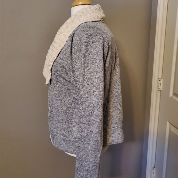 Long Sleeved Anthro Sweatshirt Jacket - Picture 3 of 8